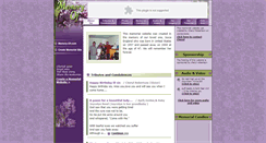 Desktop Screenshot of joyce-england.memory-of.com