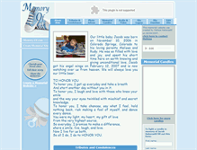 Tablet Screenshot of jacob-haberzettl.memory-of.com