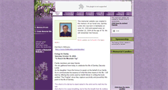 Desktop Screenshot of darnley-lorde.memory-of.com