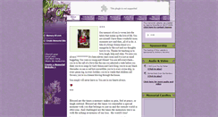 Desktop Screenshot of mary-forgettenovotny.memory-of.com