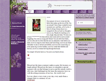 Tablet Screenshot of mary-forgettenovotny.memory-of.com