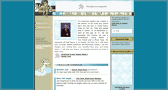 Desktop Screenshot of dennis-mann.memory-of.com
