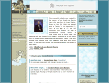 Tablet Screenshot of dennis-mann.memory-of.com