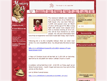 Tablet Screenshot of joan-bauer.memory-of.com