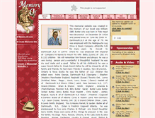 Tablet Screenshot of billbutler.memory-of.com