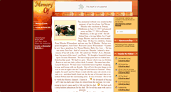 Desktop Screenshot of joe-rhodes.memory-of.com