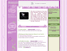 Tablet Screenshot of betty-long-2011.memory-of.com