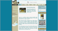 Desktop Screenshot of annie-rogers.memory-of.com