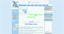 Desktop Screenshot of brettazure.memory-of.com