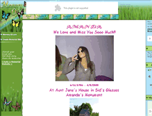 Tablet Screenshot of amanda-desarro.memory-of.com