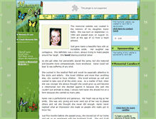 Tablet Screenshot of karen-reilly.memory-of.com