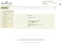 Tablet Screenshot of franklaytonkeiper.memory-of.com