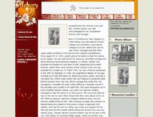 Tablet Screenshot of charles-upham.memory-of.com