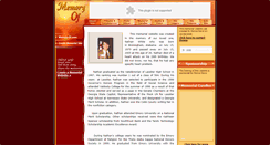 Desktop Screenshot of nathan-white.memory-of.com