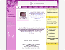 Tablet Screenshot of camryn-marley.memory-of.com