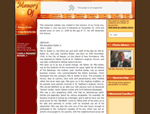 Tablet Screenshot of milo-butler-jr.memory-of.com