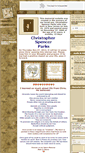 Mobile Screenshot of christopher-parks.memory-of.com