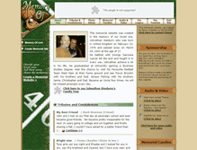 Tablet Screenshot of johnathan-wenborn.memory-of.com