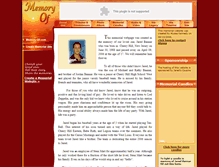 Tablet Screenshot of jared-bannar.memory-of.com