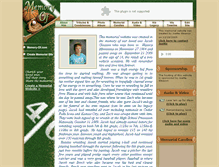 Tablet Screenshot of jacob-gleason.memory-of.com