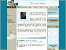 Tablet Screenshot of james-feeney.memory-of.com