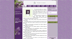 Desktop Screenshot of laura-dillard.memory-of.com