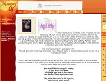 Tablet Screenshot of darion-mazur.memory-of.com