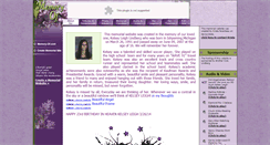 Desktop Screenshot of kelsey-lindberg.memory-of.com