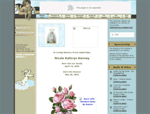 Tablet Screenshot of nicole-kenney.memory-of.com