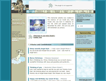 Tablet Screenshot of kylecheek.memory-of.com