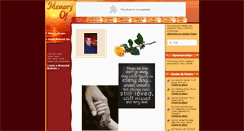 Desktop Screenshot of darren-linforth.memory-of.com