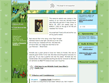 Tablet Screenshot of michelle-frank.memory-of.com