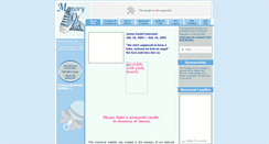 Desktop Screenshot of james-saavedra.memory-of.com