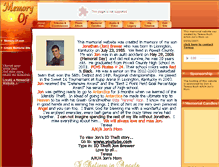 Tablet Screenshot of jonathanbrewer.memory-of.com