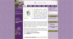 Desktop Screenshot of cassandra-baker.memory-of.com