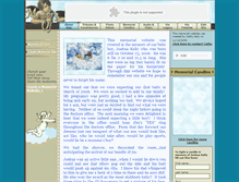 Tablet Screenshot of joshua-james-kelly.memory-of.com