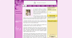 Desktop Screenshot of becky-miller.memory-of.com