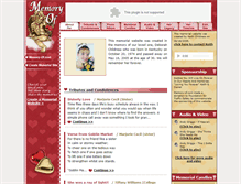 Tablet Screenshot of deborah-childress.memory-of.com