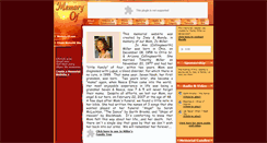 Desktop Screenshot of joannmiller.memory-of.com