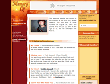 Tablet Screenshot of hunter-motahari.memory-of.com