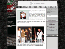 Tablet Screenshot of byron-gardner.memory-of.com