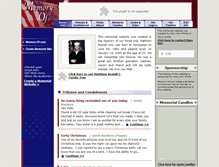 Tablet Screenshot of matthewdbrandt.memory-of.com