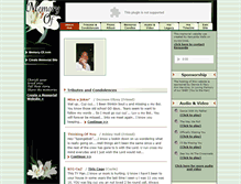 Tablet Screenshot of emmanuel-hawkins.memory-of.com