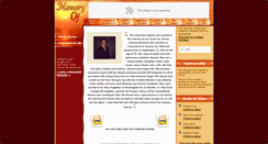 Desktop Screenshot of donna-ramonas.memory-of.com