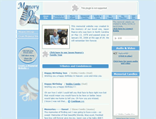 Tablet Screenshot of jason-pearce.memory-of.com