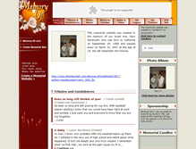 Tablet Screenshot of gary-devercelly.memory-of.com