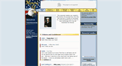 Desktop Screenshot of cory-may.memory-of.com