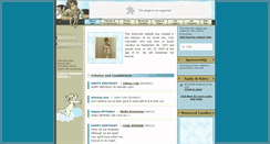Desktop Screenshot of judycole-allen.memory-of.com