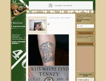 Tablet Screenshot of curtis-tenney1987-2006.memory-of.com