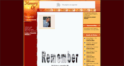 Desktop Screenshot of blakejolly.memory-of.com